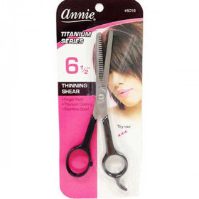 Annie Titanium Series 6 1/2" Thinning Shears # 5016 Annie Titanium Series 6 1/2" Thinning Shears # 5016